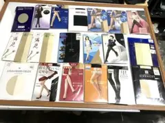 グンゼ、フクスケ　他　ブランドパンスト、タイツ　まとめて20足　新品★た9866