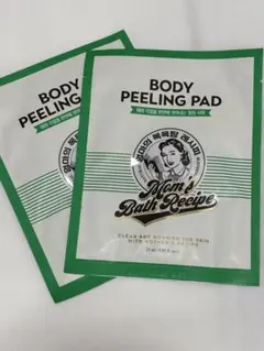 Mom's Bath Recipe ボディピーリングパッド 2枚入り