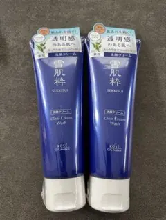 KOSE 雪肌粋 SEKKSUI 洗顔クリーム120g 2本