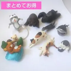 【匿名配送】カプセルトイ　リラックマ　ネコ　他アニマルまとめて