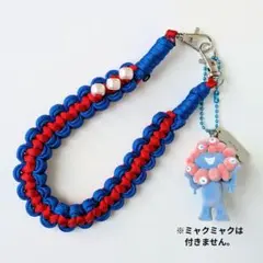 ミャクミャクカラー　大阪万博　関西万博　スマホハンドストラップ　パラコード