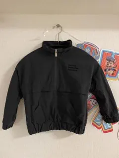 moveliving x monimimi カーキナイロン ジャンパー