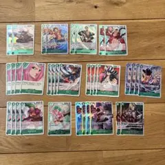 超新星　デッキパーツ　緑　ワンピースカード　汎用　まとめ売り