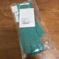 Bensimon FINGER HOLE GLOVES GREEN 手袋