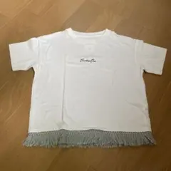CIAOPANIC TYPY フリンジTシャツ ホワイト 120-130のサムネイル