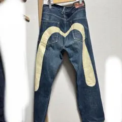 新品未使用】旧EVISU Lot2000 Tiger 虎耳/白大黒 36x32 - メルカリ