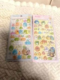 すみっコぐらし ボンボンドロップシール 2枚セット　サンスター