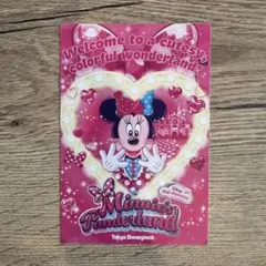 【おまとめ割対応】　ミニー　ポストカード　クリスタルパレス　ディズニーランド