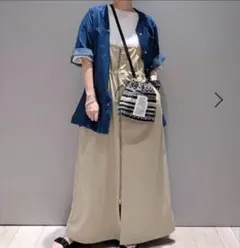 レプシィム　310 ジャンスカ　ワンピース　ベージュ