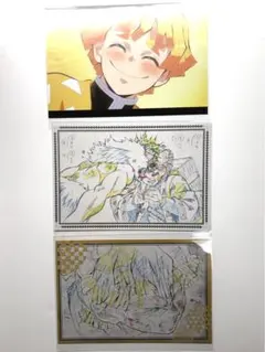 鬼滅の刃　ポストカード　我妻善逸　無限列車編　遊郭編　原画ポストカード