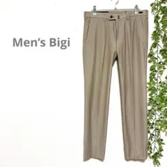 美品【Men’s Bigi/メンズビギ】スラックスTAPERED センタープレス