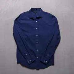 TOMMY HILFIGER 3270 長袖シャツ S ネイビー
