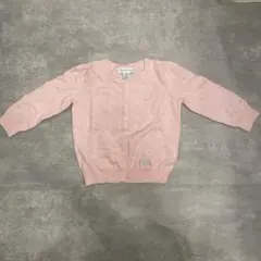 Ralph Lauren ピンク ドット柄 カーディガン 18M
