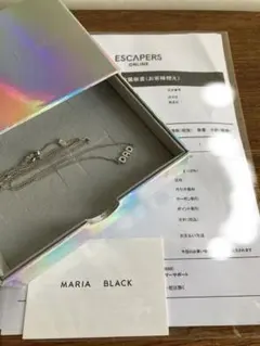 MARIABLACK マリアブラック DAD ネックレス　シルバー925 MOMのサムネイル
