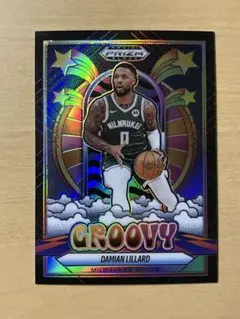 SSP NBA DAMIAN LILLARD GROOVY PRIZM