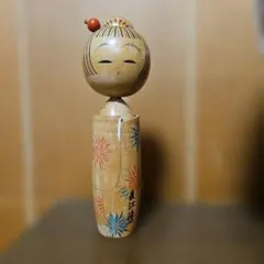 宮島無筆 創作こけし 木製 置物 伝統工芸品 - メルカリ
