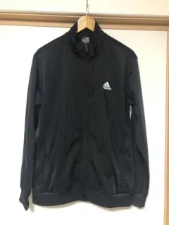 adidas 黒 ジャージ 上