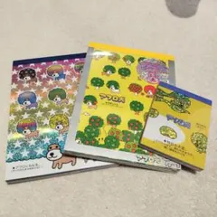 アフロ犬 メモ帳 3冊セット 平成レトロ san-x