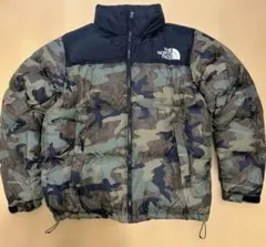 THE NORTH FACE 迷彩柄 ヌプシダウンジャケット【定価￥39,600のサムネイル