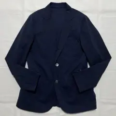 極美品✨️BEAMS+ ビームスプラス ジャケット 紺 ネイビー シアサッカー S