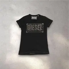 archive Diesel Grunge Skull Paisley Tee