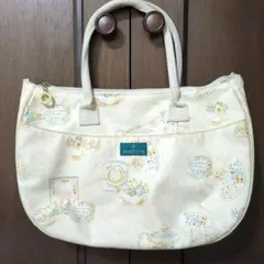 ミントン　MINTON　バッグ　アイボリー　ベージュ　食器柄のサムネイル