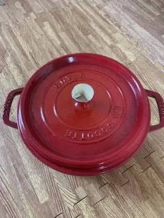 STAUB LA COQUETTE 両手鍋 レッド 24cm - メルカリ