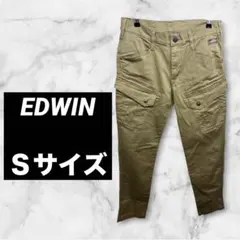 美品 EDWIN XV KHAKIS スリムテーパード カーゴパンツ ストレッチ
