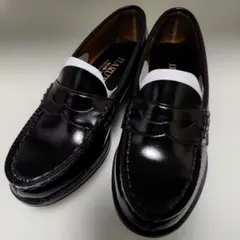 【新品未使用】HARUTA コインローファー #4514 ブラック 22.0cm