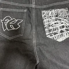 ダークデニム ショートパンツ