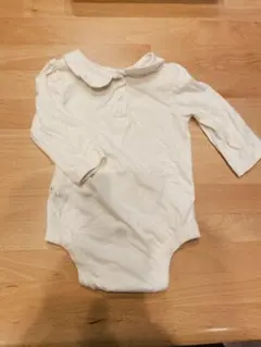 GAPベビー ブラナンフェイバリットボディスーツ 70 ロンパース アイボリー