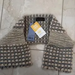 【新品未使用】ノビノビ ポコポコキャンディーマフラーレディース　nobinobi