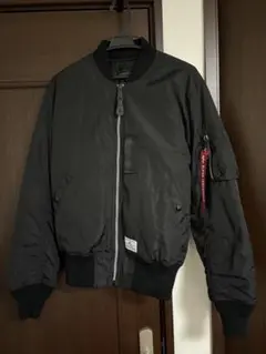 ALPHA INDUSTRIES MA-1 ブラックジャケット