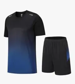 【上下セット2XL 3L スポーツウェア メンズ 半袖 トレーニング 吸汗速乾