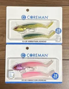 新品未使用コアマン VJ-28 バイブレーションジグヘッド 2個セットのサムネイル