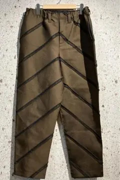 23AW IM MEN DIAGONAL CUT JACQUARD PANTSのサムネイル