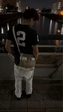 COACHショルダーバック　swag