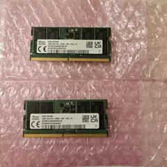 SKhynix DDR5 SODIMM 32GB PC5-4800 16GBx2