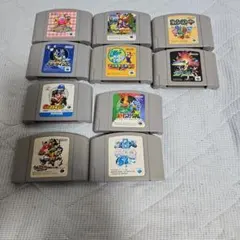 NINTENDO64 ゲームソフト10本セット