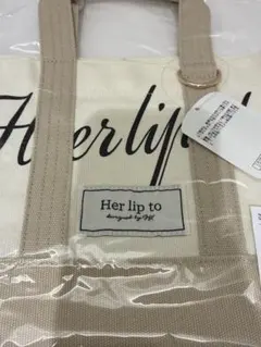 Herlipto ハーリップトゥ ハリプ ミニトート イエロー ルミネ - メルカリ