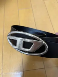 DIESEL ロゴ　レザーベルト