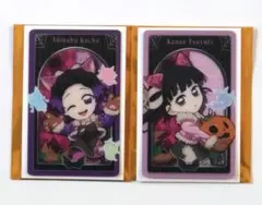鬼滅の刃　ハロウィン2025　メタリックカード　胡蝶しのぶ・栗花落カナヲ