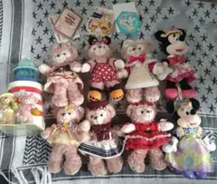 ディズニー　ディズニーシー　ぬいぐるみバッジ　シェリーメイ　ミニー　まとめ売り