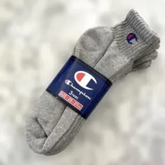 champion ソックス3足　グレーのサムネイル