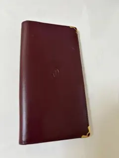 Cartier カルティエ マストライン　「二つ折り長財布」ボルドーのサムネイル