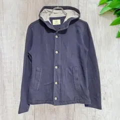 BEAUTY & YOUTH ネイビーパーカー S