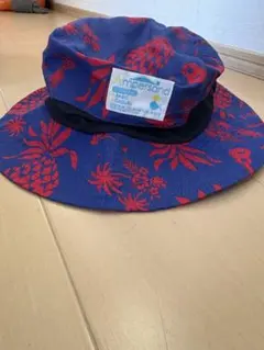 Ampersand バケットハット ネイビー/レッド