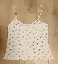 SALE)HOLIDAY SUPER RIB CAMISOLE（FLOWER） - メルカリ