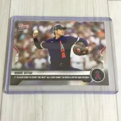 大谷翔平 Topps オールスター出場記念カード【マグホ付き】 レア！マグホ付き！大谷翔平 オールスター 二刀流 topps now 記念