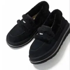 sacai x UGG コラボ ローファー ブラック サイズ24cm /38 - メルカリ